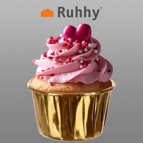 Caissettes à muffins - ensemble de 50 pcs. Ruhhy 24376