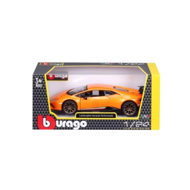 Metal Model Lamborghini Huracan Performante 1:24