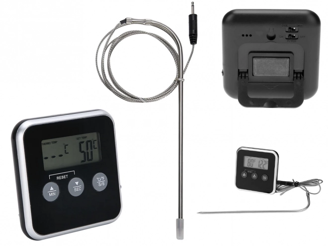 Thermomètre de cuisine numérique avec sonde thermique