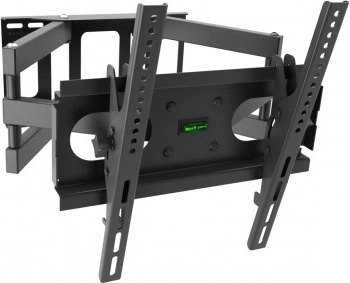 Support mural pour TV LCD/LED 23–60" avec capacité de charge 50 kg et réglage d’inclinaison et de rotation