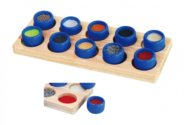 Houten tastplaat