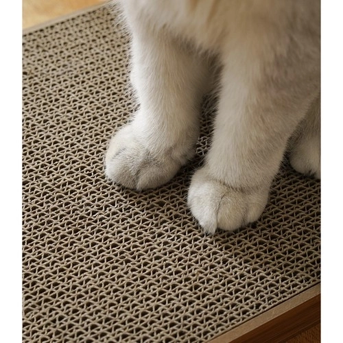 Hoekkrabpaal voor katten met balletje
