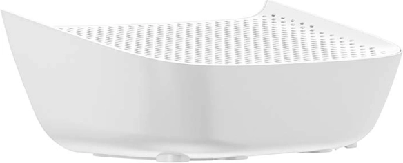 Trappen voor het opvangen van kattenbakvulling voor de kattenbak CatLink Scooper – Wit