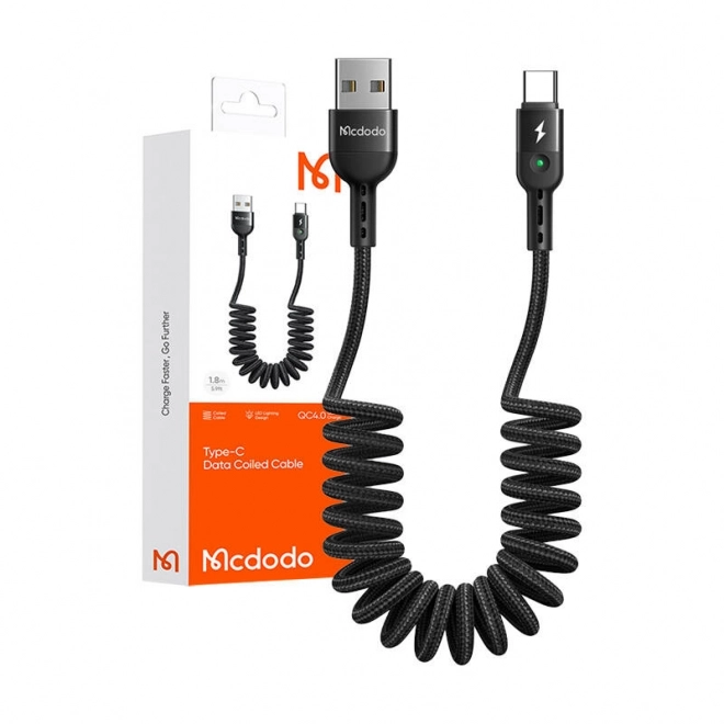 USB-C Spring Charging Cable by Mcdodo
