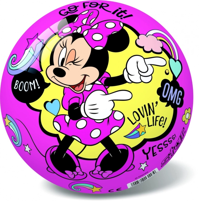 Ball pink and purple with Disney Minnie