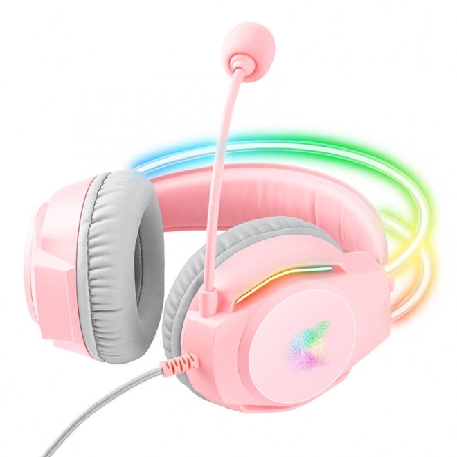Gaming koptelefoon ONIKUMA X26 Roze