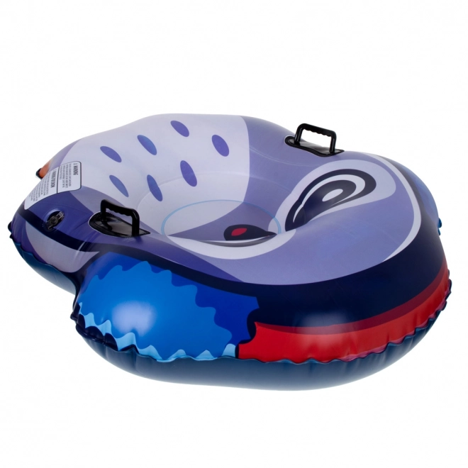 Pingouin gonflable sur neige - 39 cm