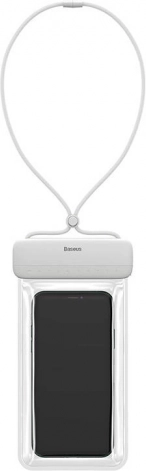 Waterdichte telefoonhoes BASEUS AquaGlide wit