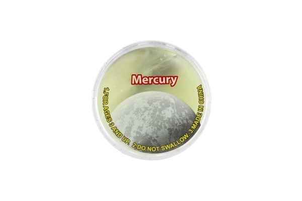 Slijm - materie van planeten zonnestelsel 7cm mix kleuren