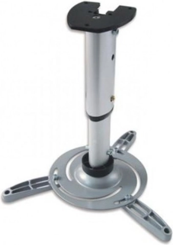 Deckenarm für Projektor 60–102 cm, 15 kg, silbern