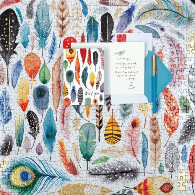 Puzzel Veertjes 500 stukjes Galison