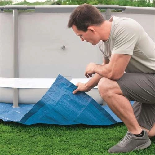 Unterlegmatte für Pool 396 x 396 cm Bestway