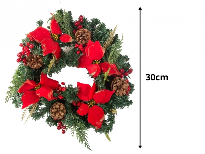Weihnachtlicher dekorativer Kranz