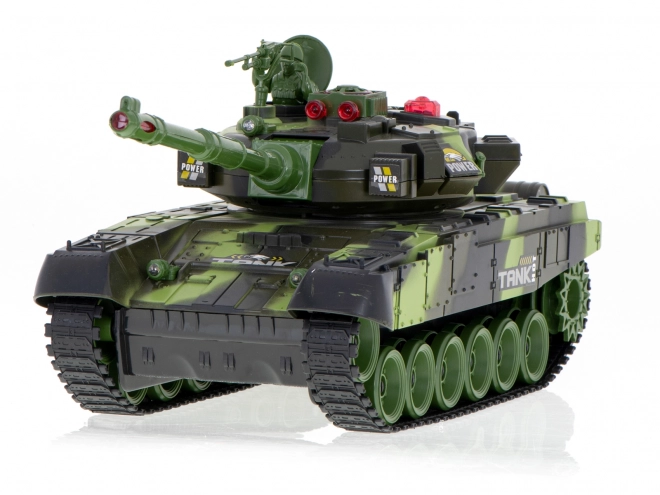 Char RC télécommandé 2,4 GHz camouflage forestier