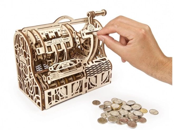 Ugears 3D houten mechanische puzzel Kassa