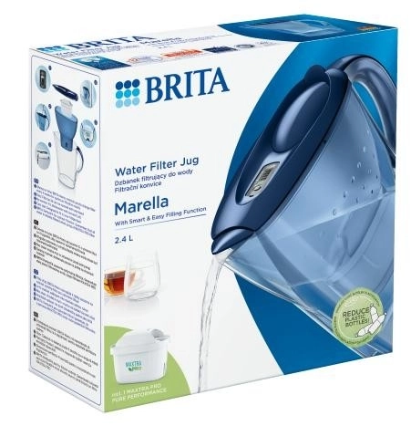 Filtrerende kan Brita Marella 2,4l Blauw