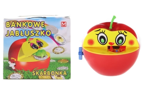 Apple Shaped Piggy Bank