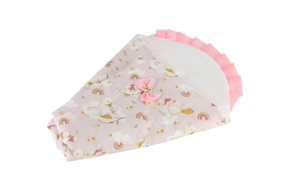 Doll Swaddle Blanket for Crib or Stroller