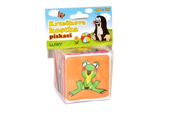 Piepkubus met figuren van Kleine Mol