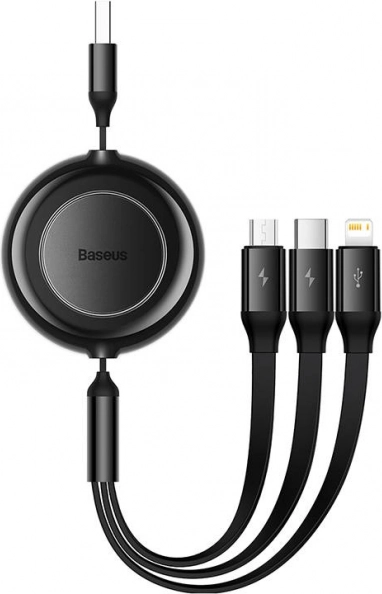 One cable, three connectors