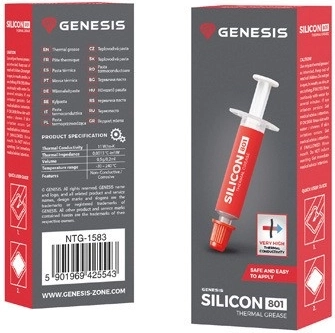 Genesis Silicon 801 thermal paste 0.5 g