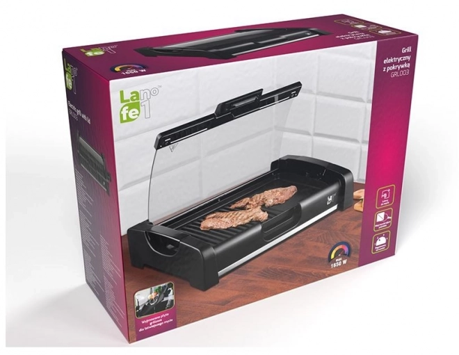 Elektrische grill met deksel Lafe