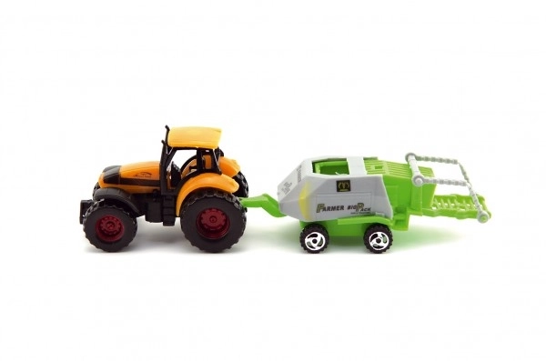 Tractor met aanhanger 16 cm