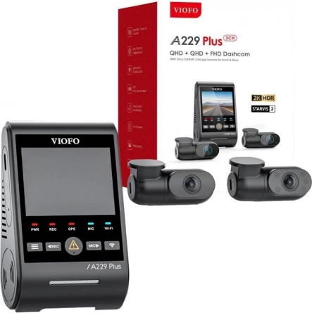 VIOFO A229 Plus Armaturenbrettkamera mit Aufnahme in 2K