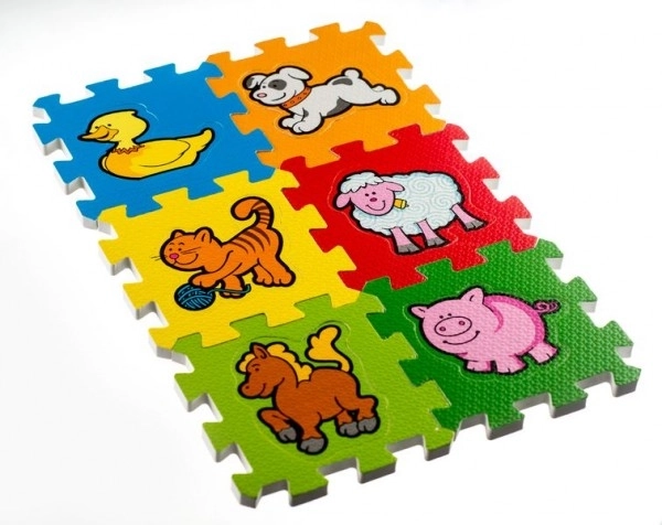 Schuimpuzzel mijn eerste dieren