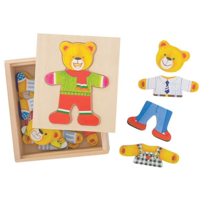 Aankleedpuzzel Mr. Beer van Bigjigs Toys