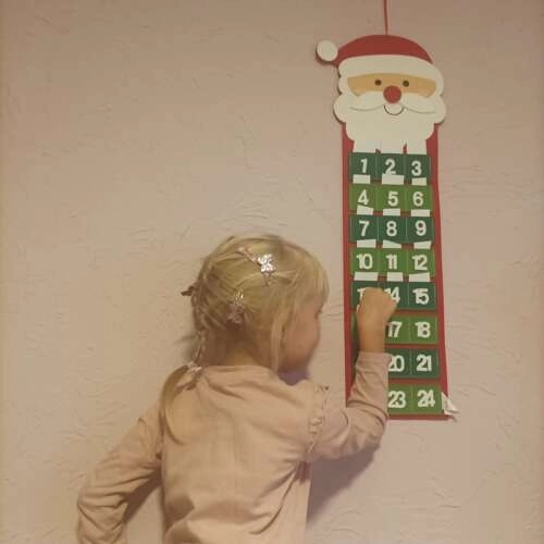 Hangende adventskalender Ruhhy 22252