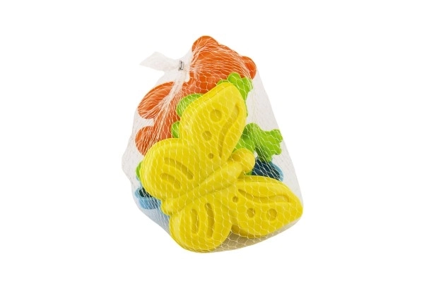 Vormpjes Bábovka voor zand speelgoed dieren 4 stuks in net 12x10x8cm 12m+