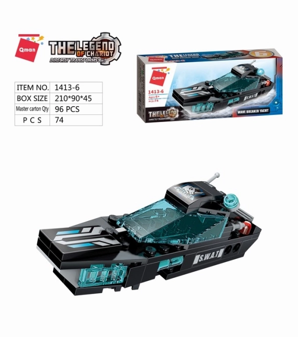 Qman Shadow Pulse gevechtsvoertuig 8v1