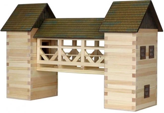Houten lijmconstructieset Brug WALACHIA
