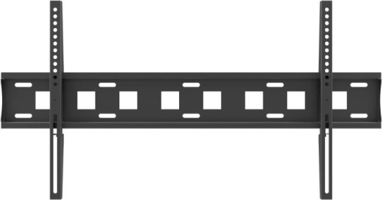 Support mural fixe pour TV 40–86" VESA 75×75 à 800×400, capacité 49 kg