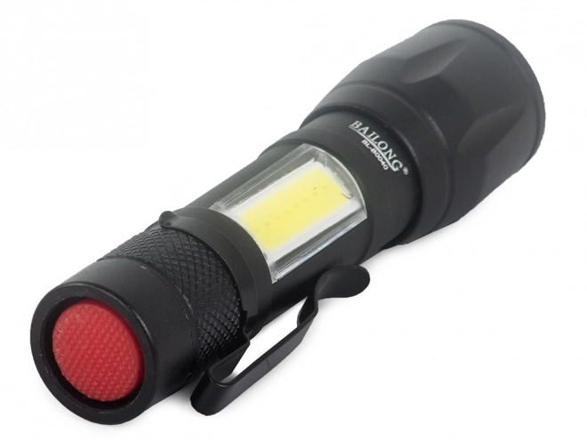 Militaire tactische zaklamp met CREE XP-E en COB LED's