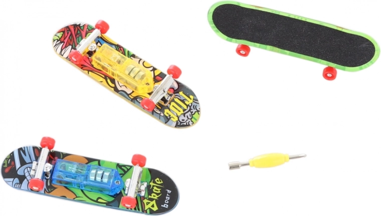 Light-up fingerboards for flashy tricks