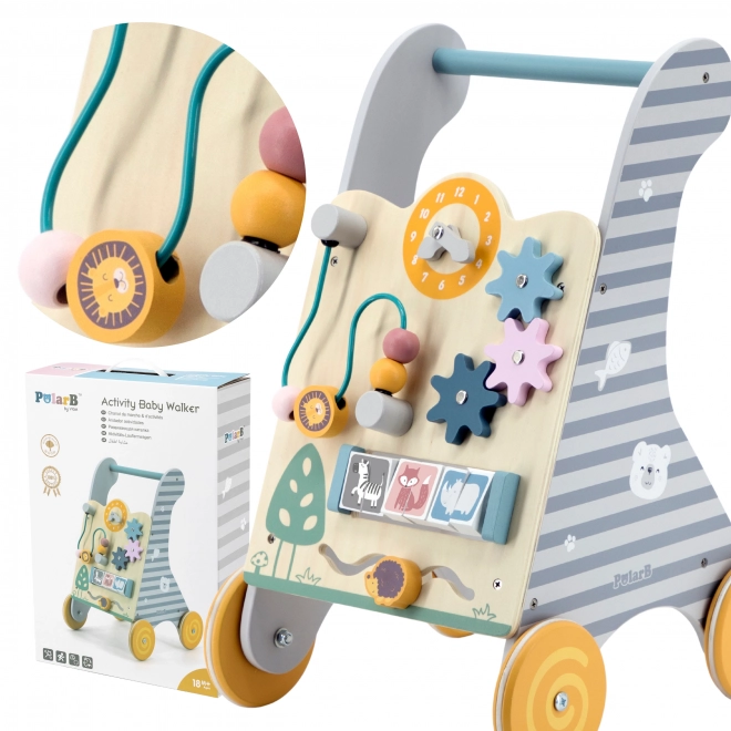 Interaktiver Lauflernwagen Polar Bär