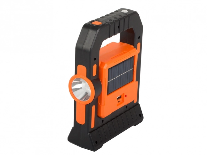 Zonne-kampeer-LED-licht met oplaadbare batterij