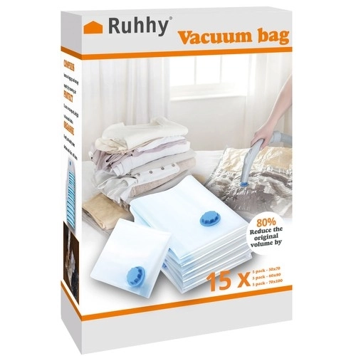 Set van 15 vacuümzakken. Ruhhy 22129