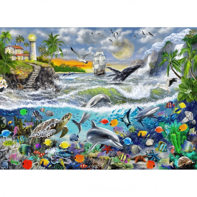 Puzzel Eiland Baai van Brain Tree 1000 stukjes