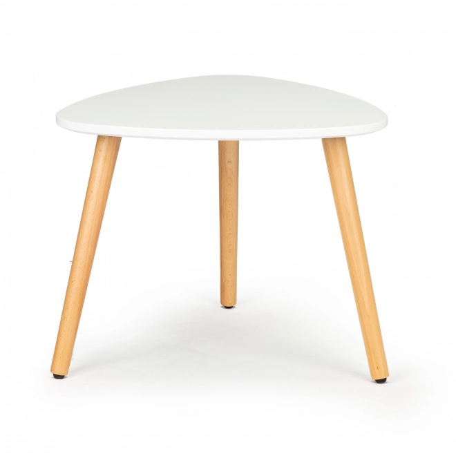 Set van 2 Scandinavische salontafels wit