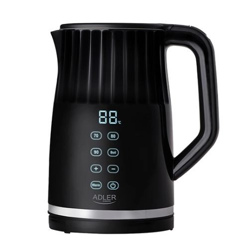 Waterkoker met LED 1,7l en temperatuurregeling