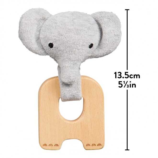Bijtspeeltje voor baby's in de vorm van een olifant