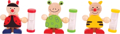 3‑Minuten‑Sanduhr für richtiges Zähneputzen