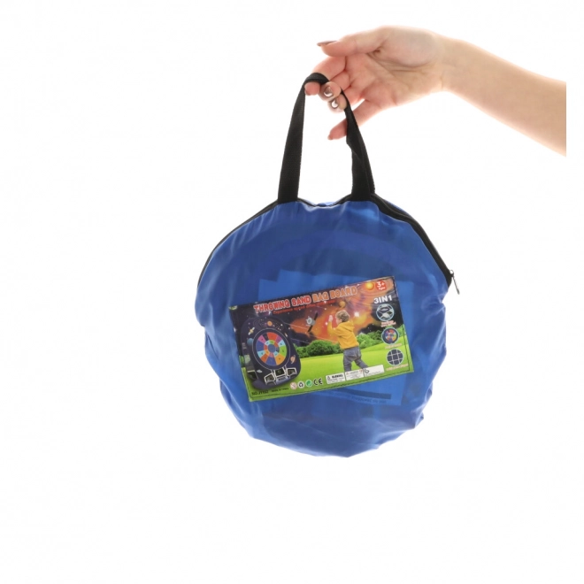 Kinderspel met kegels 2-in-1 met ruimtethema