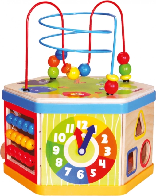 Bino Motor Skills Cube 7-in-1
