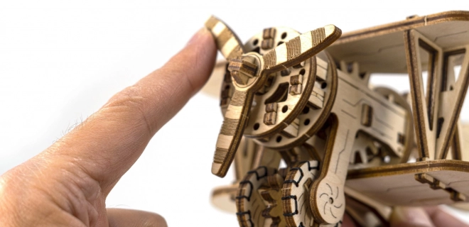 Houten 3D-puzzel dubbeldekker