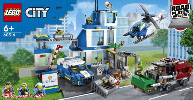 LEGO Stad 60316 Politiebureau