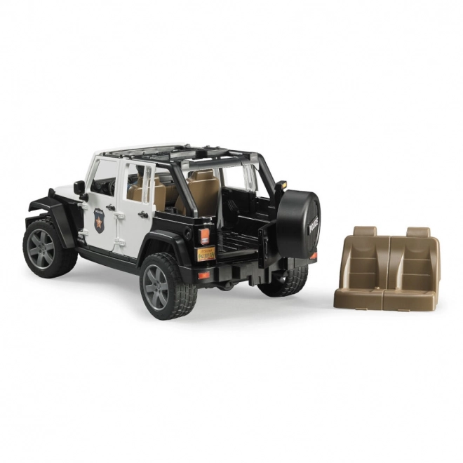 Bruder Jeep Wrangler Rubicon Politie